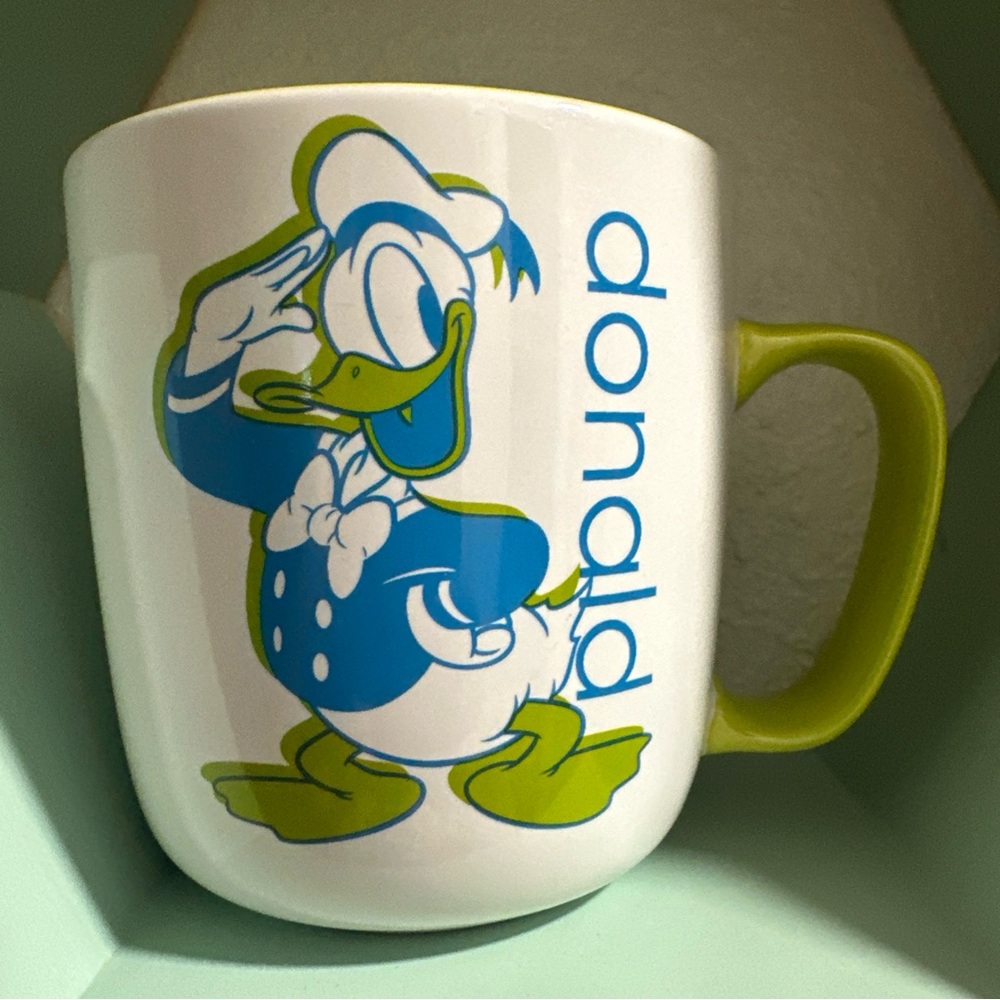 Donald Duck Coffee Cup 2016 Rare